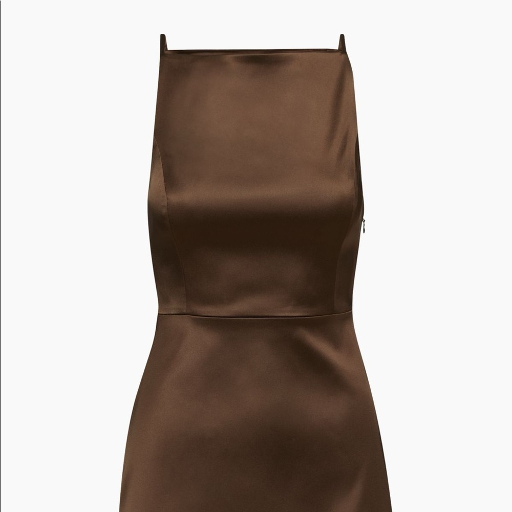 ARITZIA francie dress in cocoa bean size 0